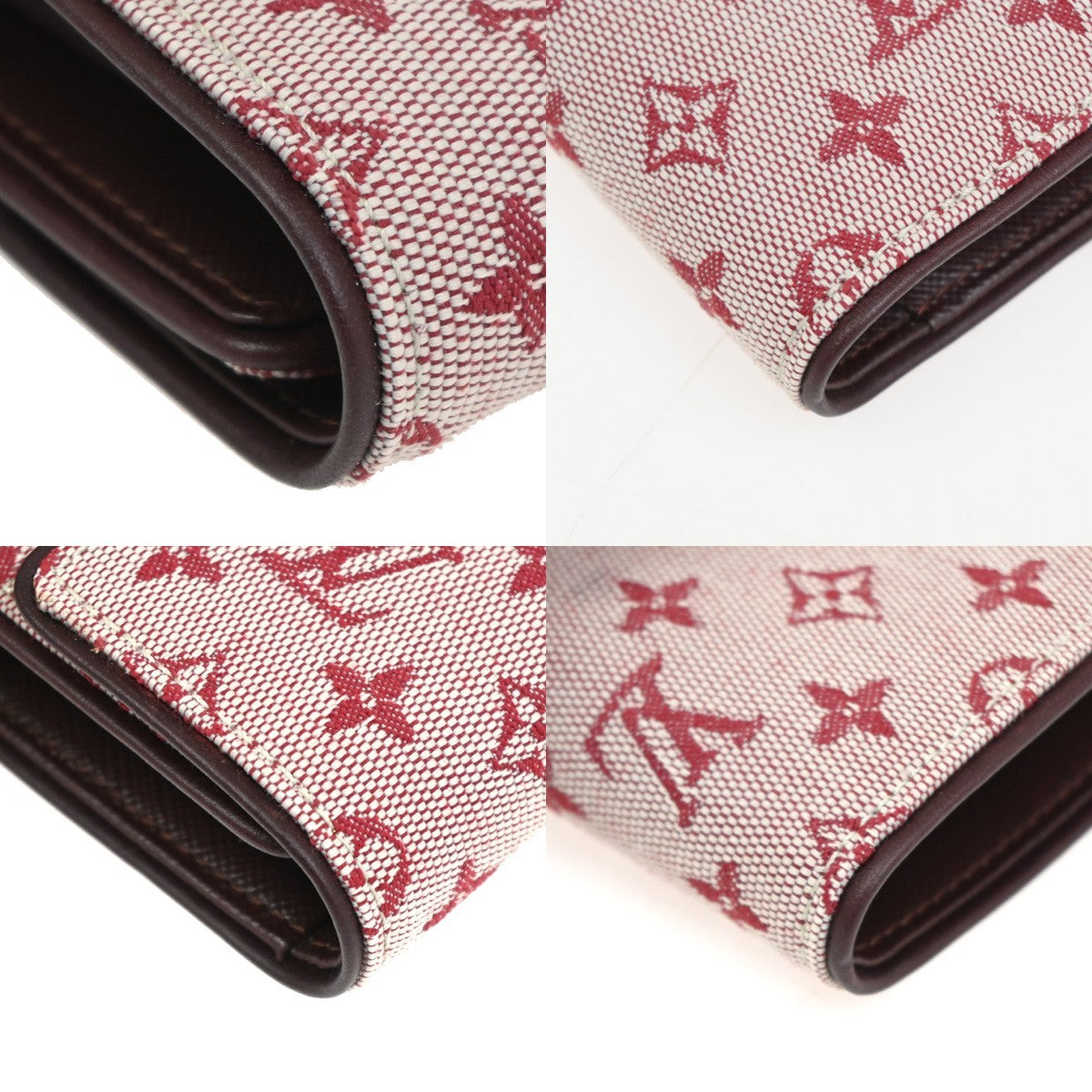 LOUIS VUITTON Porte Bie Carte Credit Wallet Monogram Mini Cherry M92241 39TA628