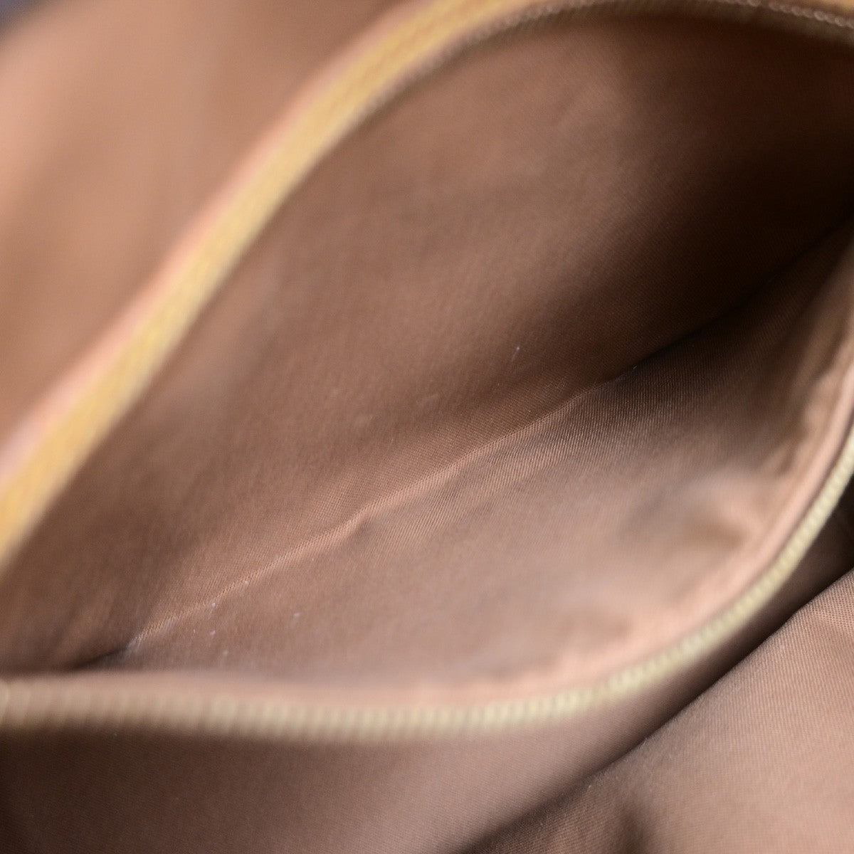 LOUIS VUITTON Cabas Mezzo Shoulder Bag Monogram Leather Brown M51151 81KD117