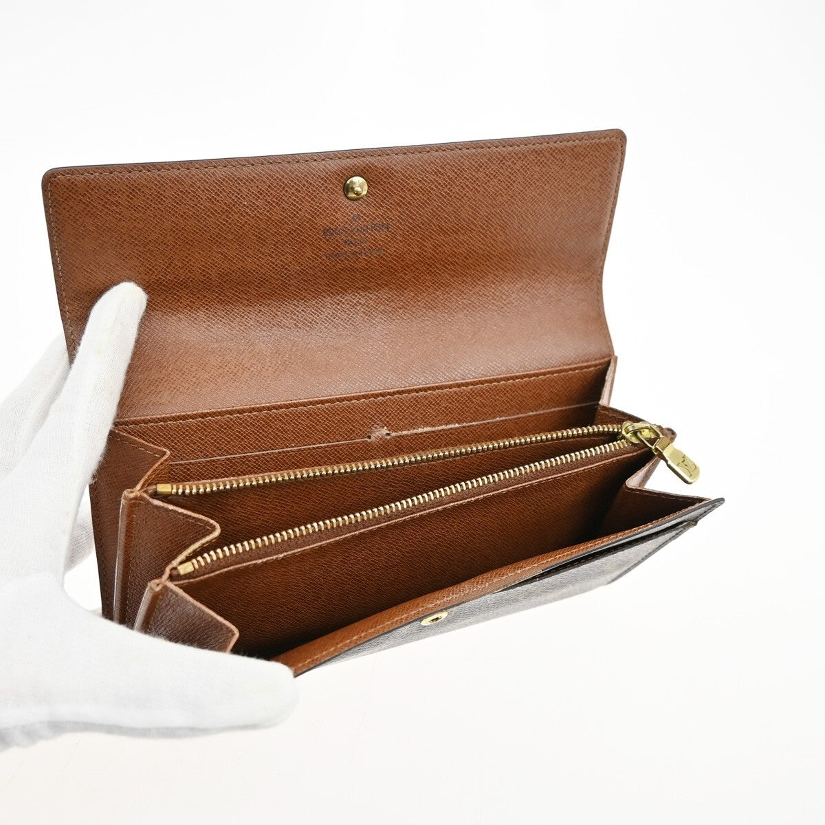 LOUIS VUITTON Portefeuille Sarah Long Bifold Wallet Monogram BN M61735 66EE179