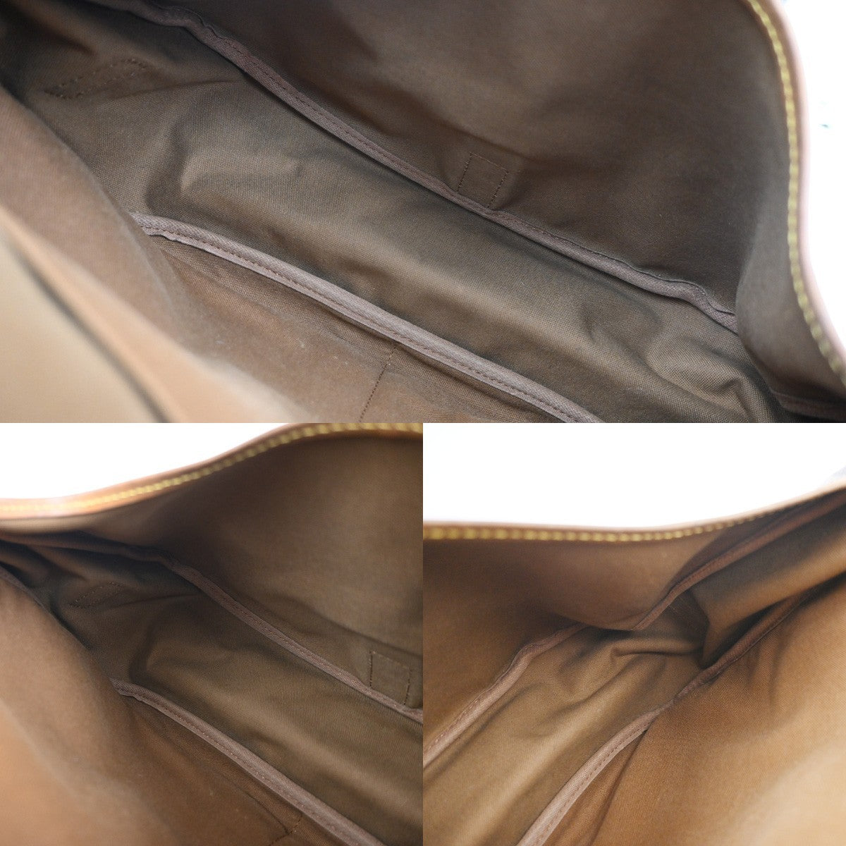 LOUIS VUITTON Saumur 35 Shoulder Bag Monogram Leather BN France M42254 82EG371