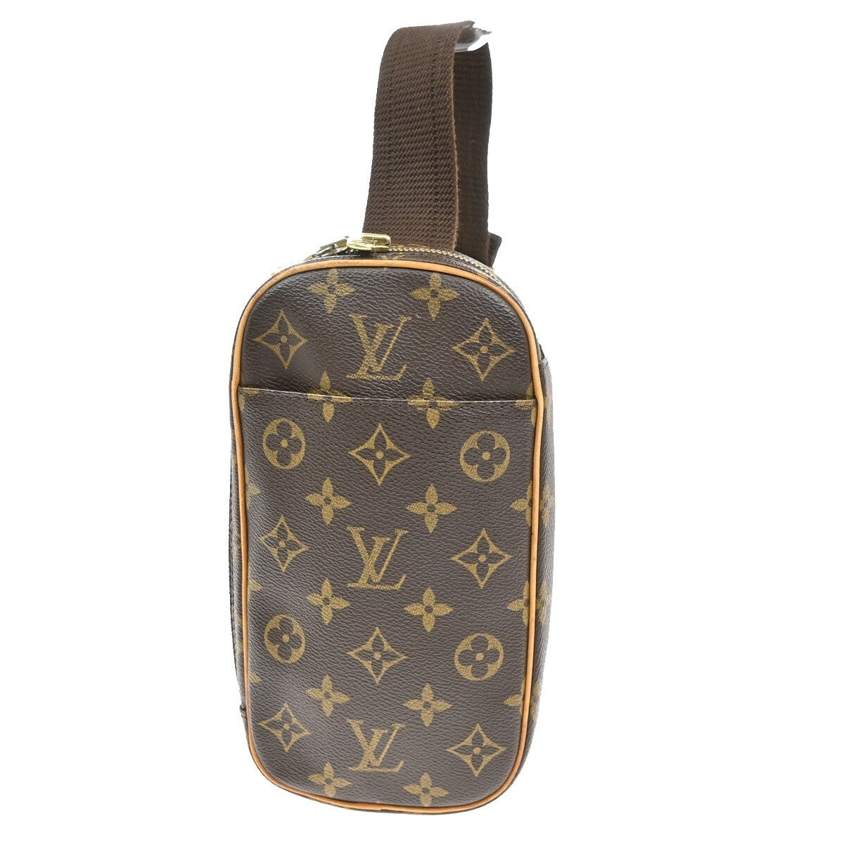LOUIS VUITTON Pochette Gange Shoulder Bag Monogram Brown Spain M51870 28RF394