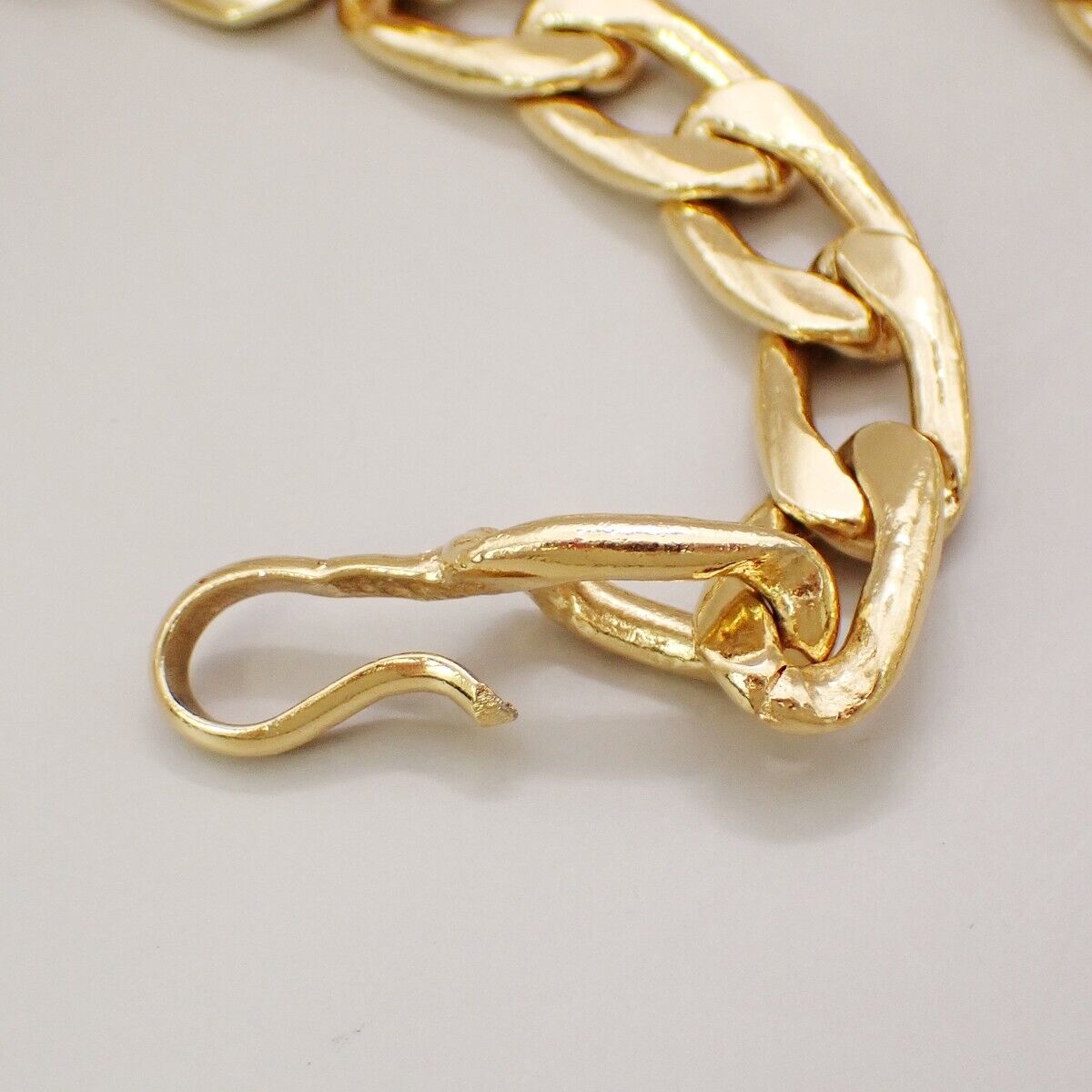 CHANEL CC Logo Cambon Medallion Charm Chain Belt Gold GHW Accessory 95RK025