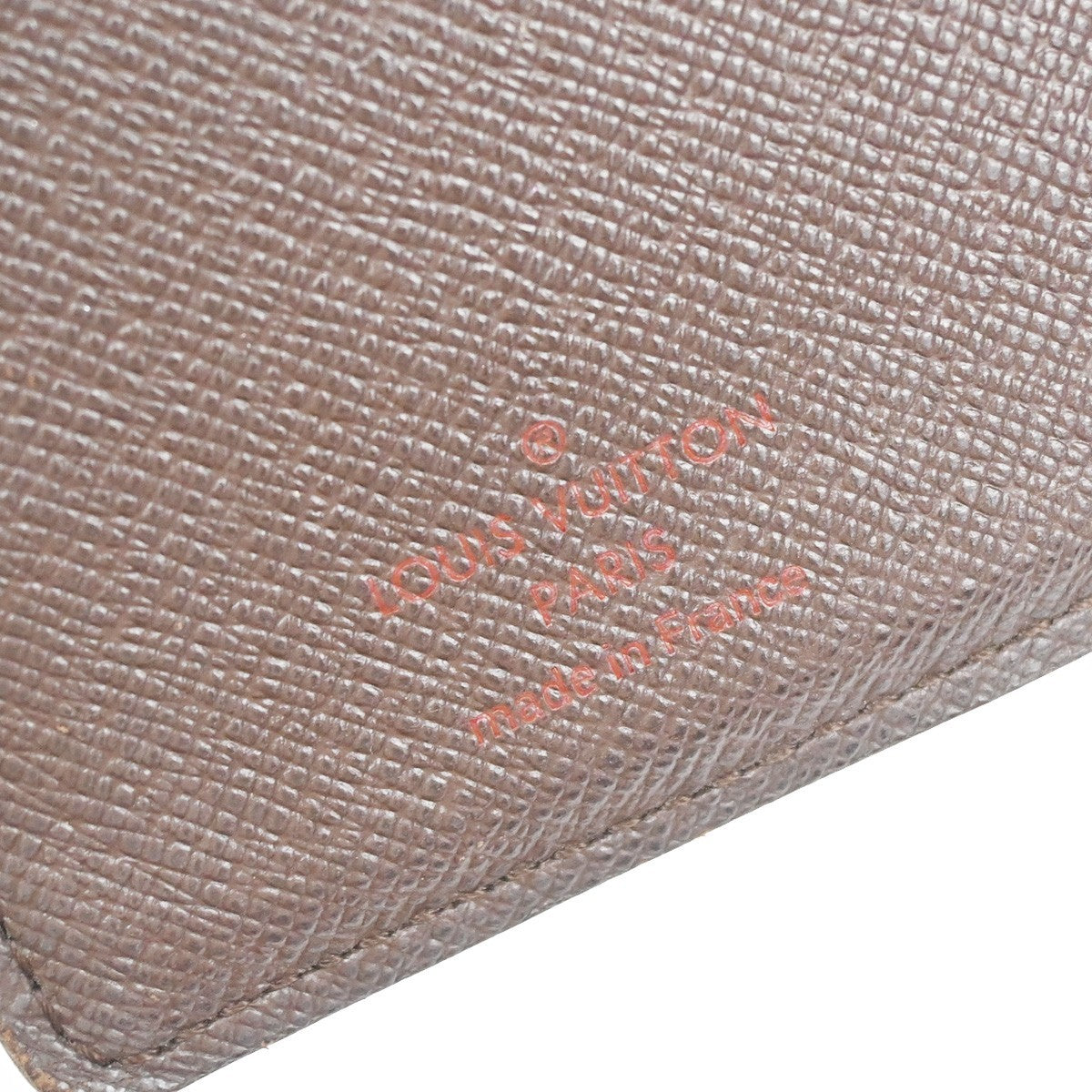 LOUIS VUITTON Portefeuille Viennois Wallet Damier Ebene Leather M61663 65CA990