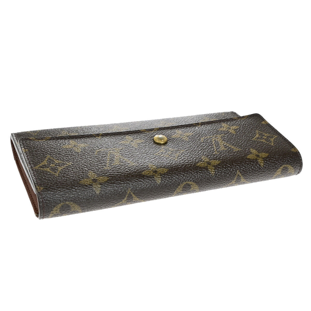 LOUIS VUITTON International Long Trifold Wallet Monogram Leather M61215 36YE962