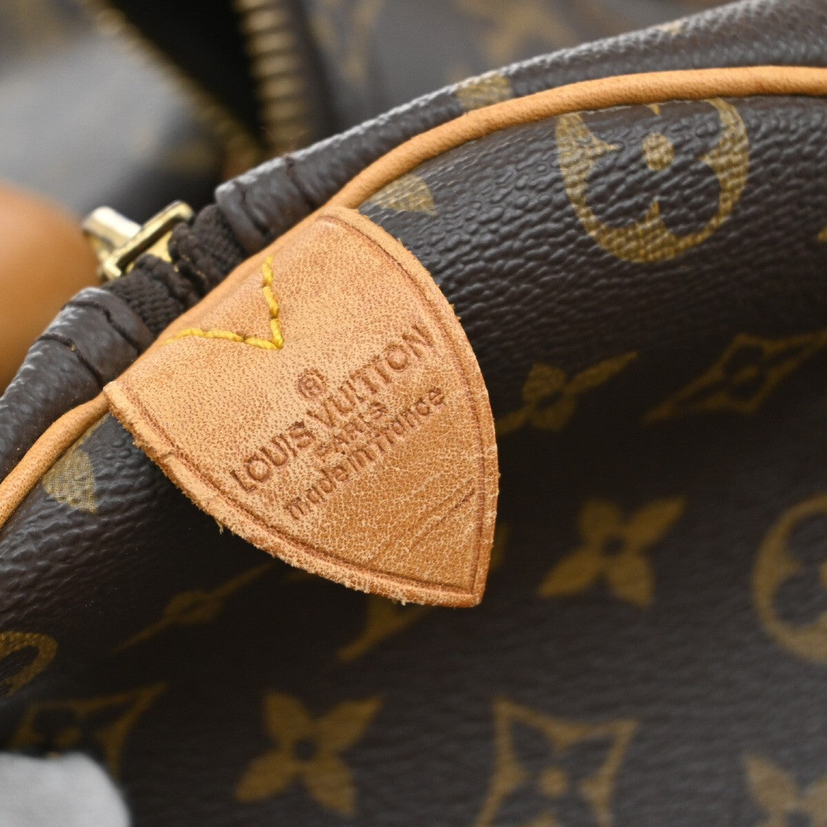 LOUIS VUITTON Keepall 50 Travel Hand Bag Monogram Leather Brown M41426 14EE273