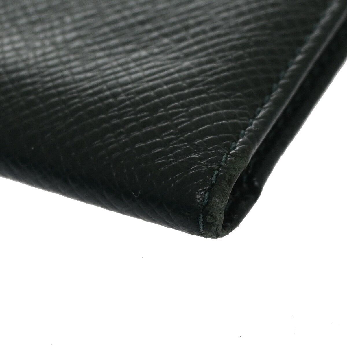 LOUIS VUITTON 3 Set Bifold Wallet Purse Monogram Epi Taiga Leather Green 02SH153