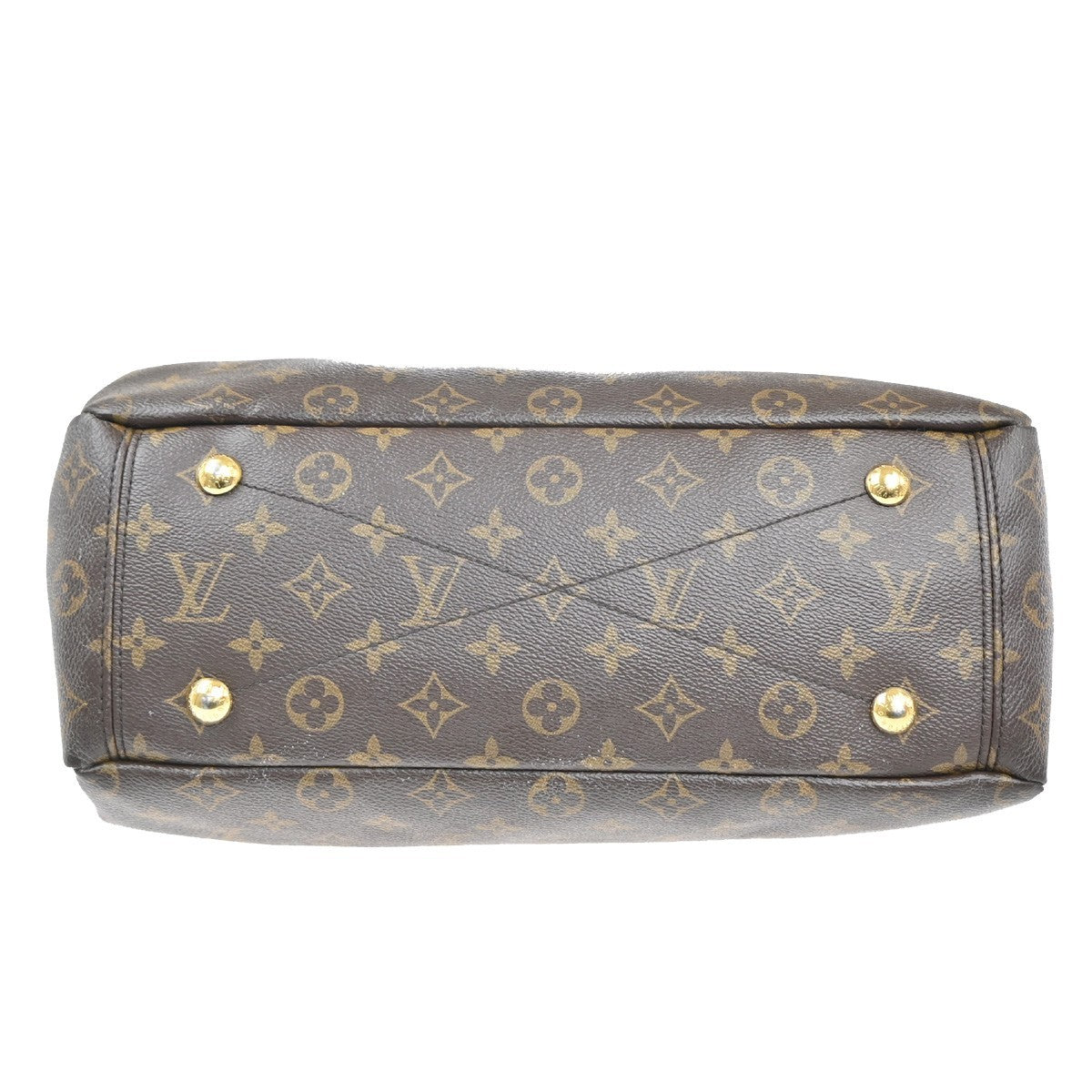 LOUIS VUITTON Pallas 2Way Shoulder Hand Bag Monogram Leather Red M41175 46KP547