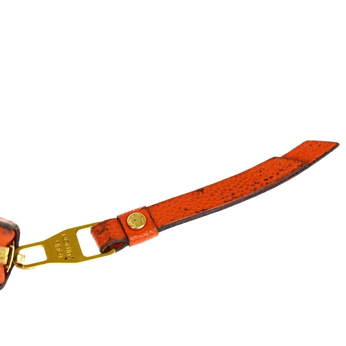 LOUIS VUITTON Long Zippy Wallet Monogram Empreinte Leather Orange M60775 69YB803