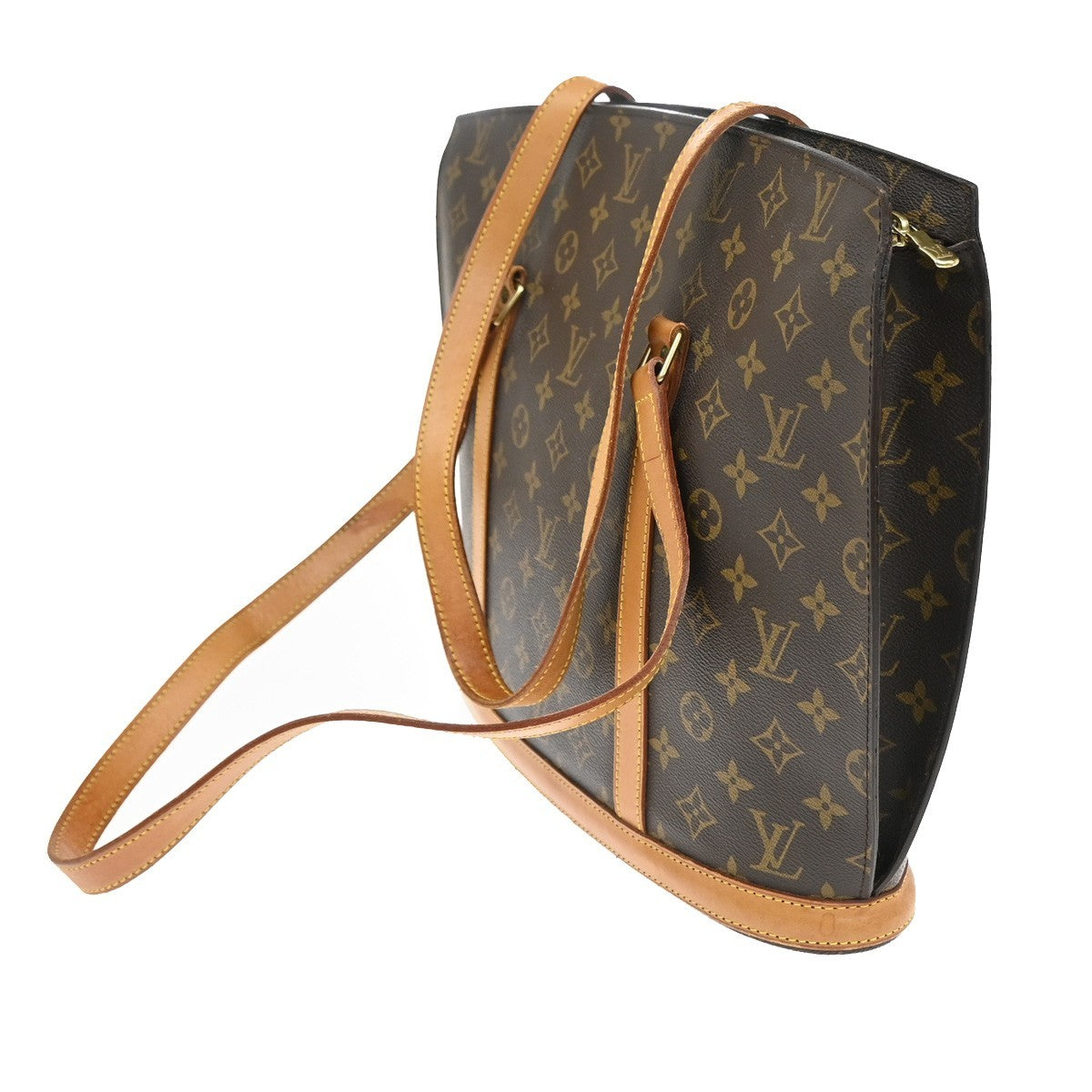 LOUIS VUITTON BABYLONE Shoulder Bag Monogram Leather Brown France M51102 72SA133