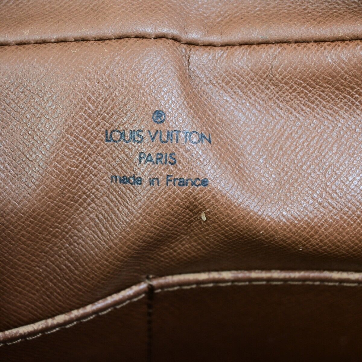 LOUIS VUITTON Compiegne 28 Clutch Bag Monogram Leather Brown GHW M51845 68FB193