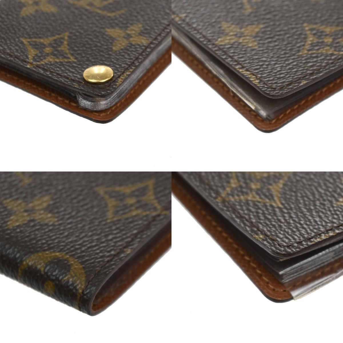 LOUIS VUITTON Porte Carte Credit Pression Card Case Monogram BN M60937 67MA638