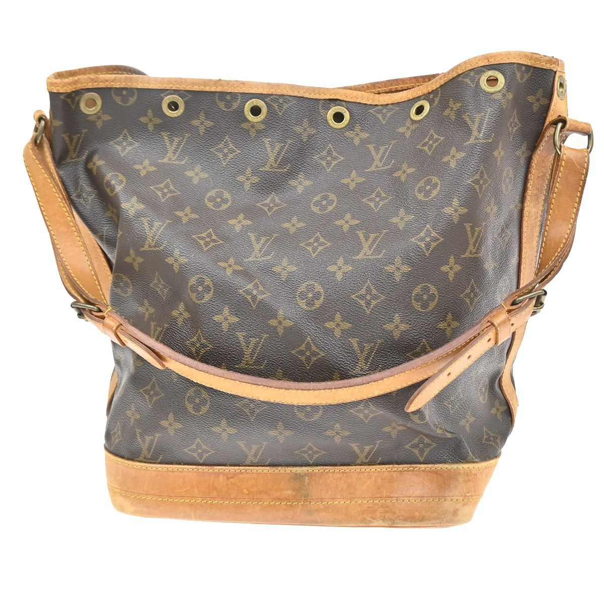 LOUIS VUITTON Noe GM Drawstring Shoulder Bag Monogram Leather BN M42224 30YJ214
