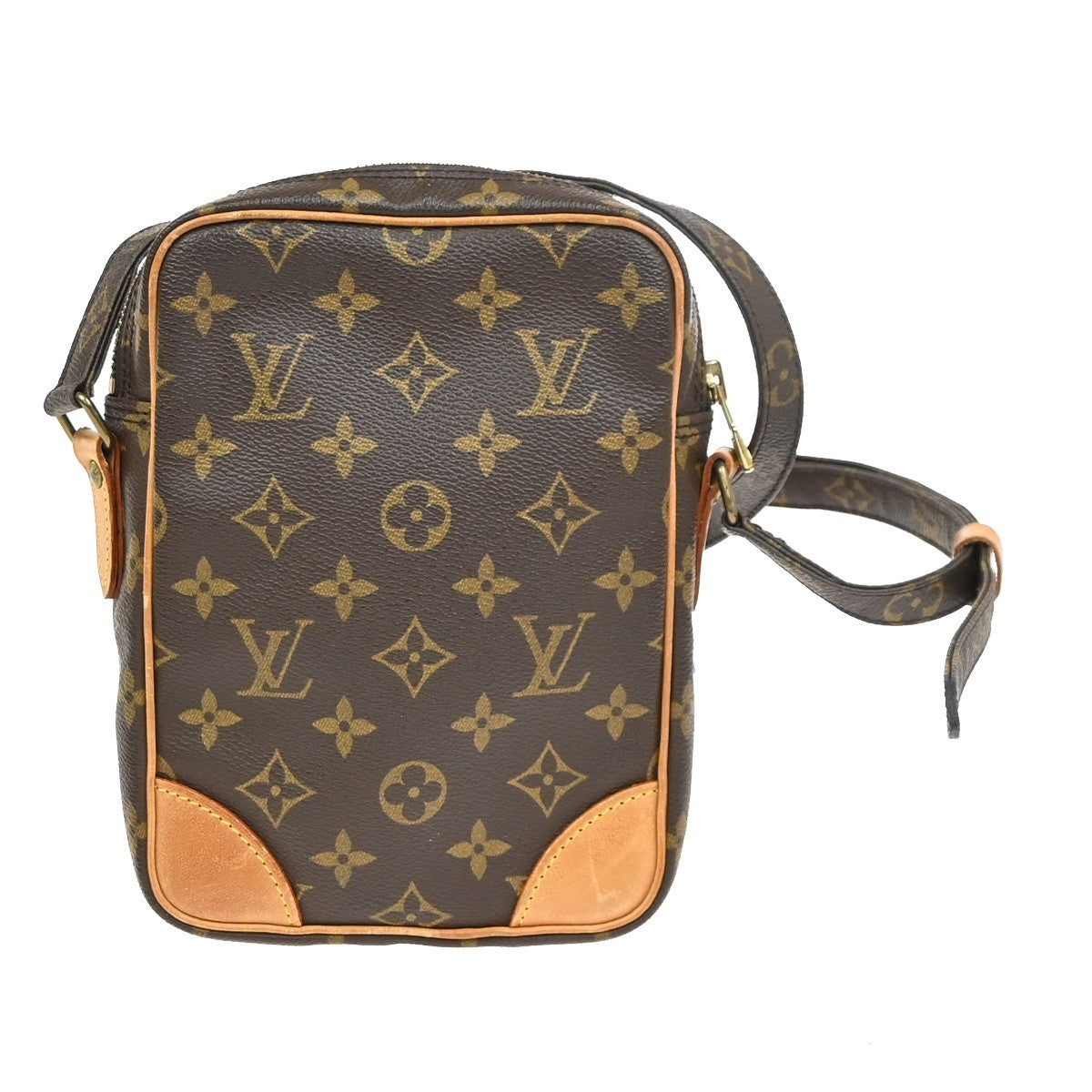 LOUIS VUITTON Amazon Crossbody Shoulder Bag Monogram Leather BN M45236 77KD089