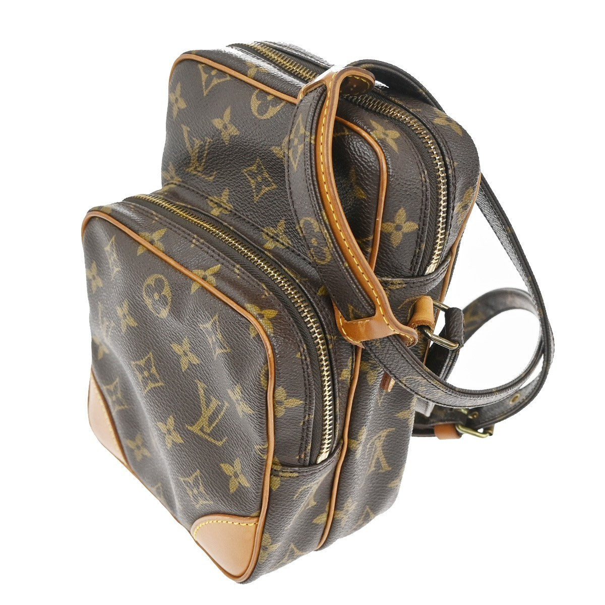 LOUIS VUITTON Amazon Crossbody Shoulder Bag Monogram Leather BN M45236 80KC148