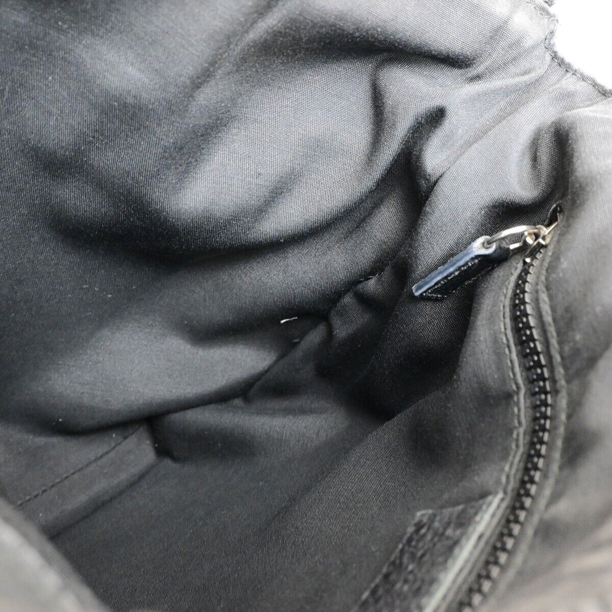 GUCCI GG Pattern Crossbody Shoulder Bag Canvas Leather Black Italy 31EC952