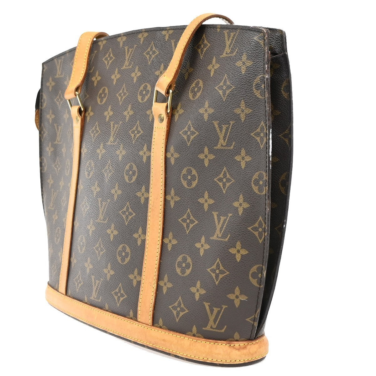 LOUIS VUITTON Babylone Shoulder Bag Monogram Leather Brown France M51102 86KP494