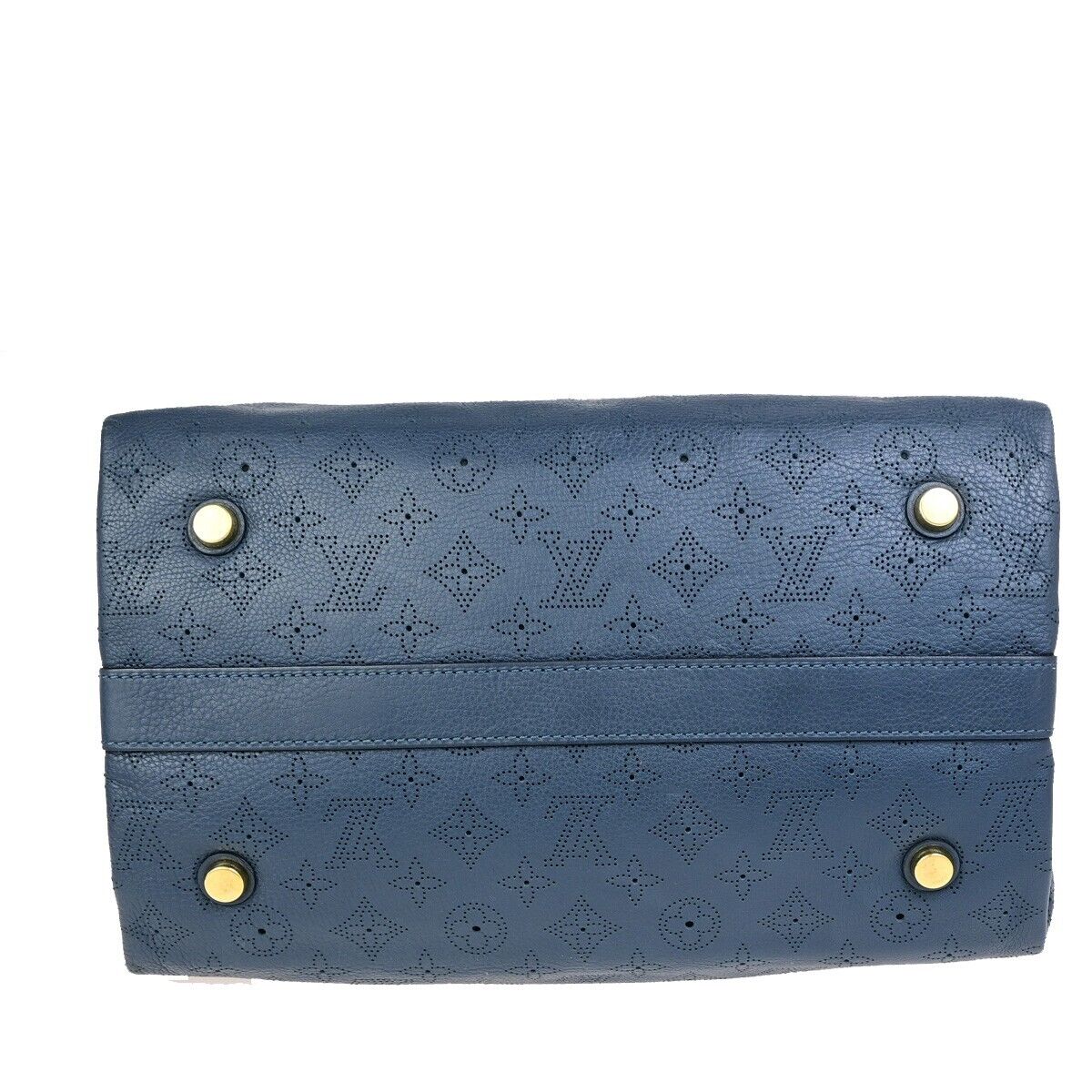 LOUIS VUITTON Cirrus PM  Shoulder Bag Mahina Leather Marine France M9706 12SJ512