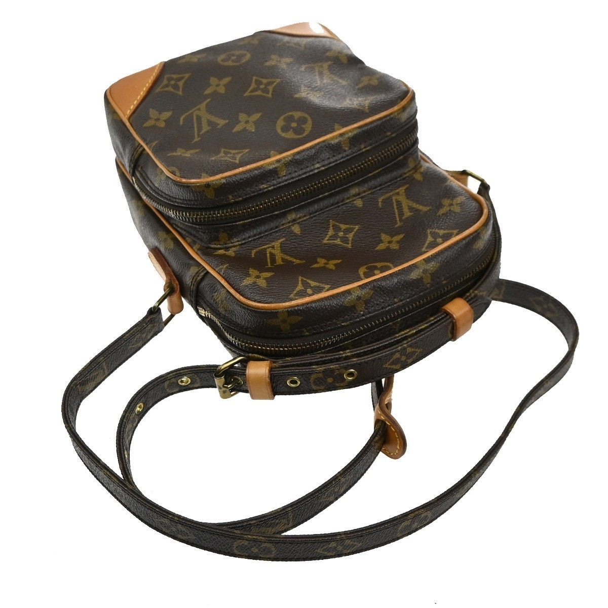 LOUIS VUITTON Amazon Crossbody Shoulder Bag Monogram Leather BN M45236 87TA502