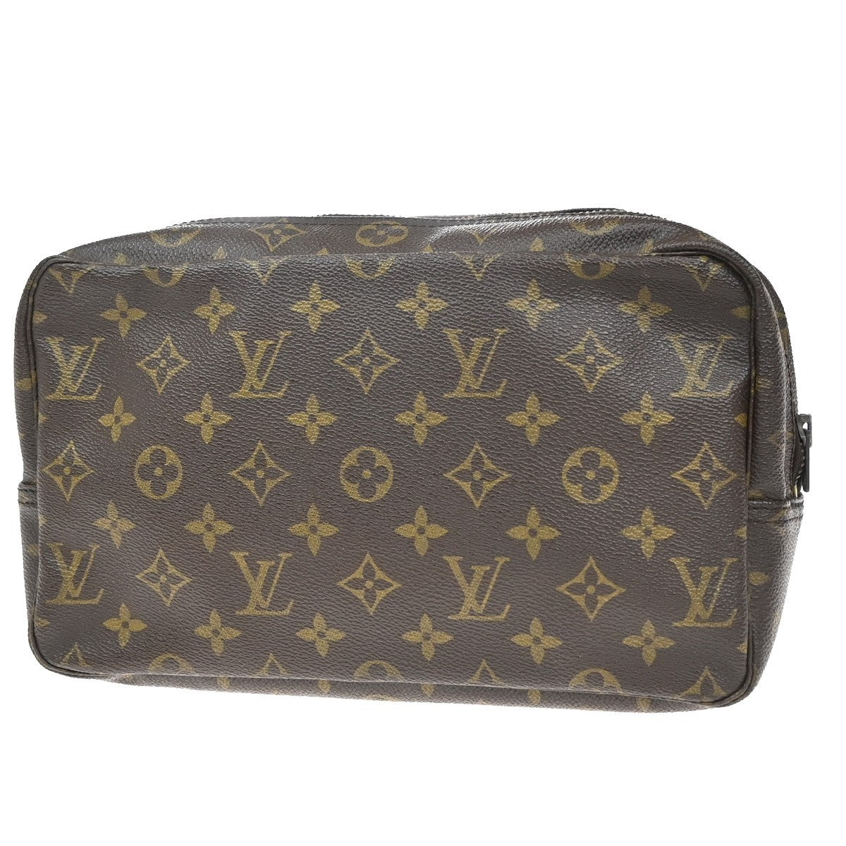 LOUIS VUITTON Trousse Toilette 28 Clutch Hand Bag Monogram Brown M47522 62EG045