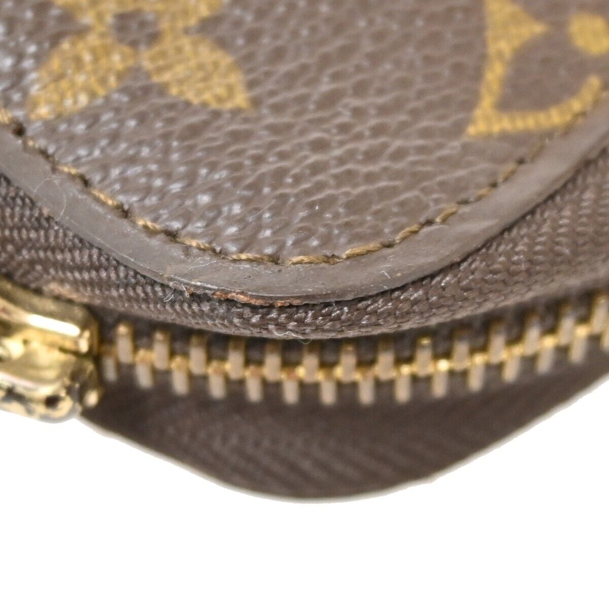 LOUIS VUITTON Poche Escapade Bifold Wallet Monogram Leather BN M60113 88FA042