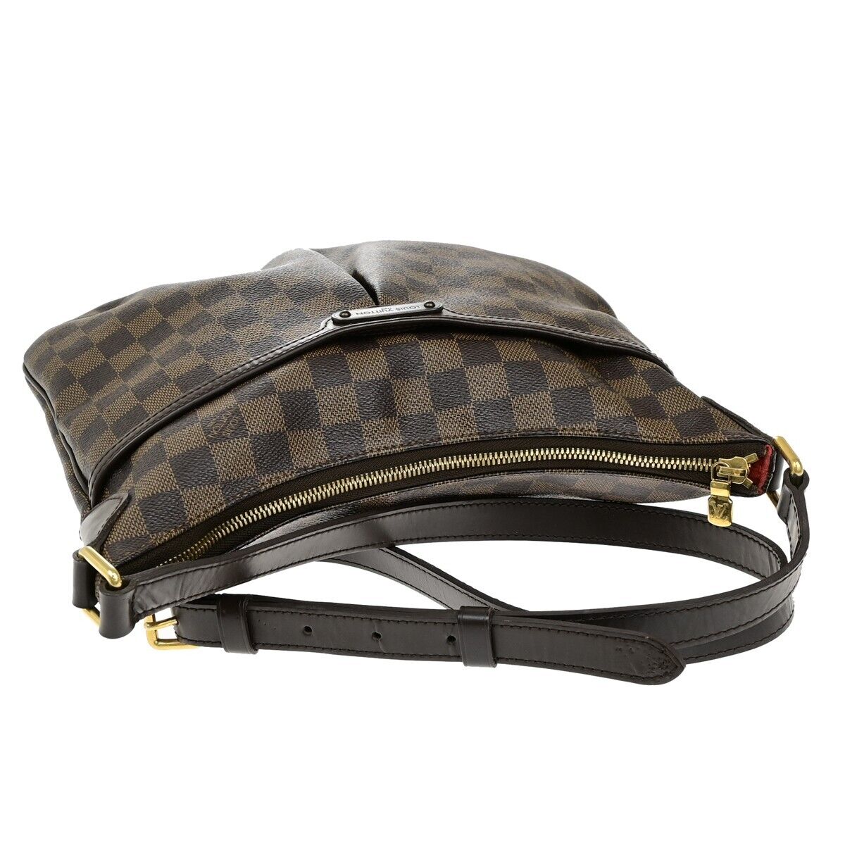 LOUIS VUITTON Bloomsbury PM Shoulder Bag Damier Leather Brown N42251 95EE036