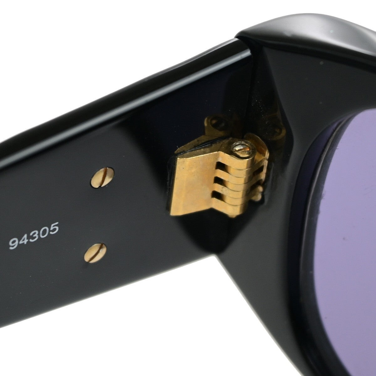 CHANEL CC Logo Sunglasses Eye Wear Plastic Black GHW 01450 Italy 05RK220