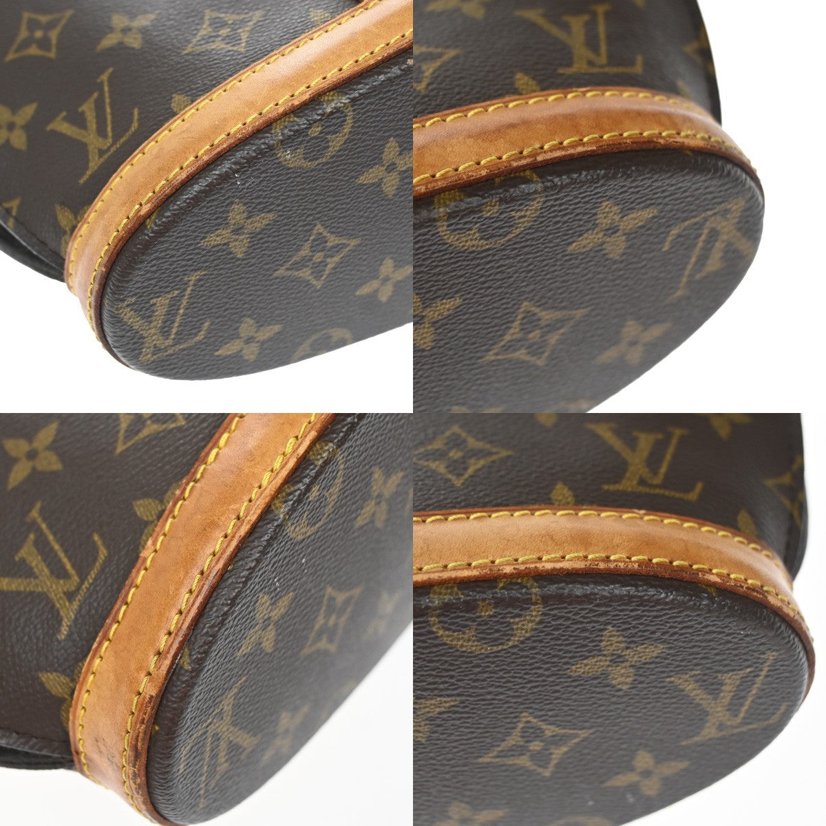 LOUIS VUITTON BABYLONE Shoulder Bag Monogram Leather Brown France M51102 34YH992