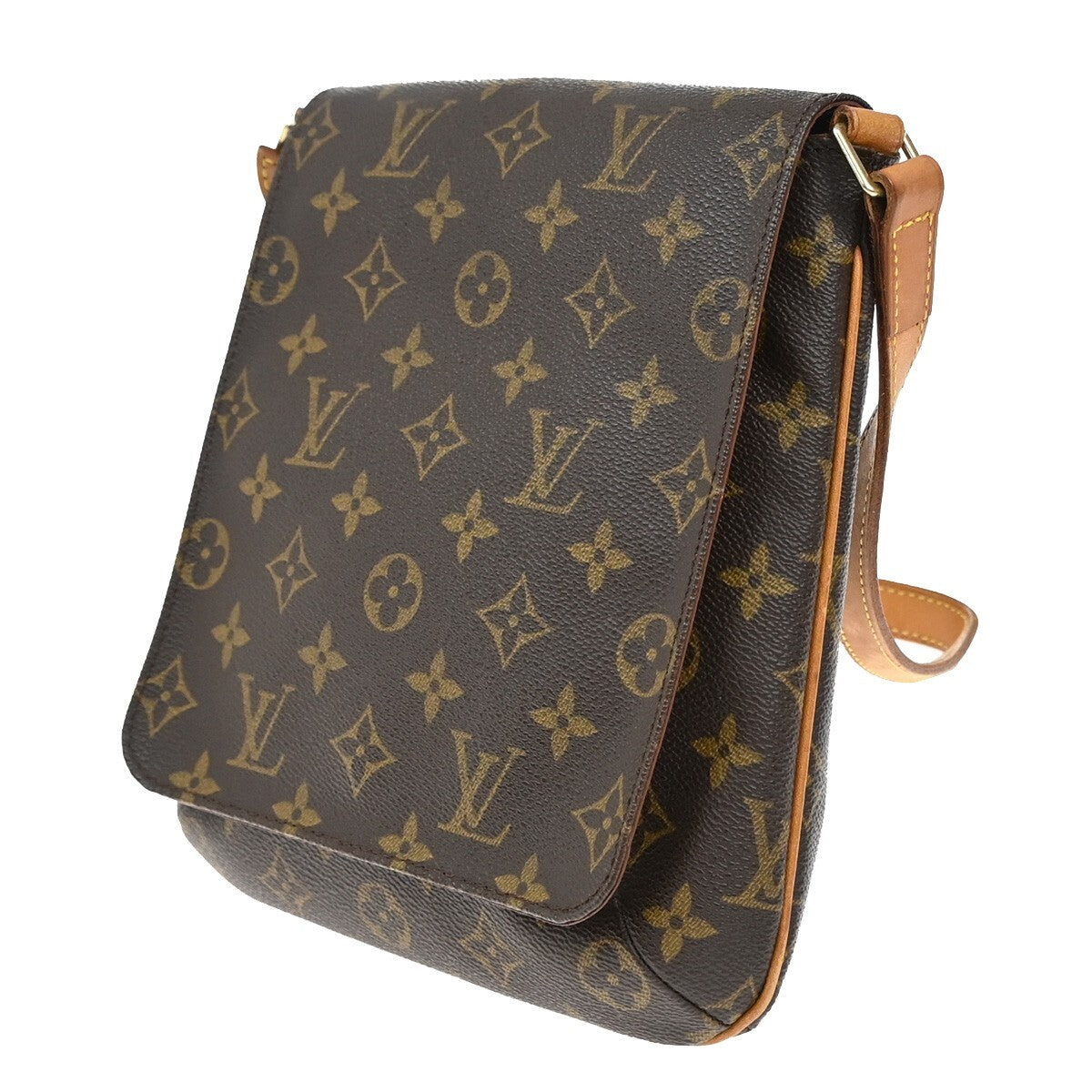 LOUIS VUITTON LV Musette Salsa Short Shoulder Bag Monogram Brown M51258 84EE214