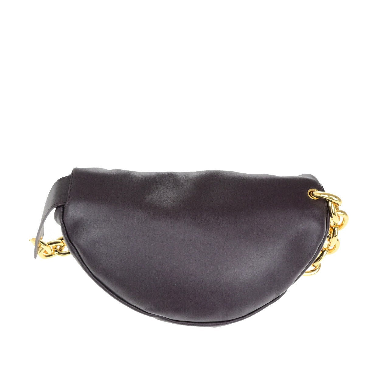 BOTTEGA VENETA Logo The Chain Pouch Body Shoulder Bag Leather BX GHW 609RK530