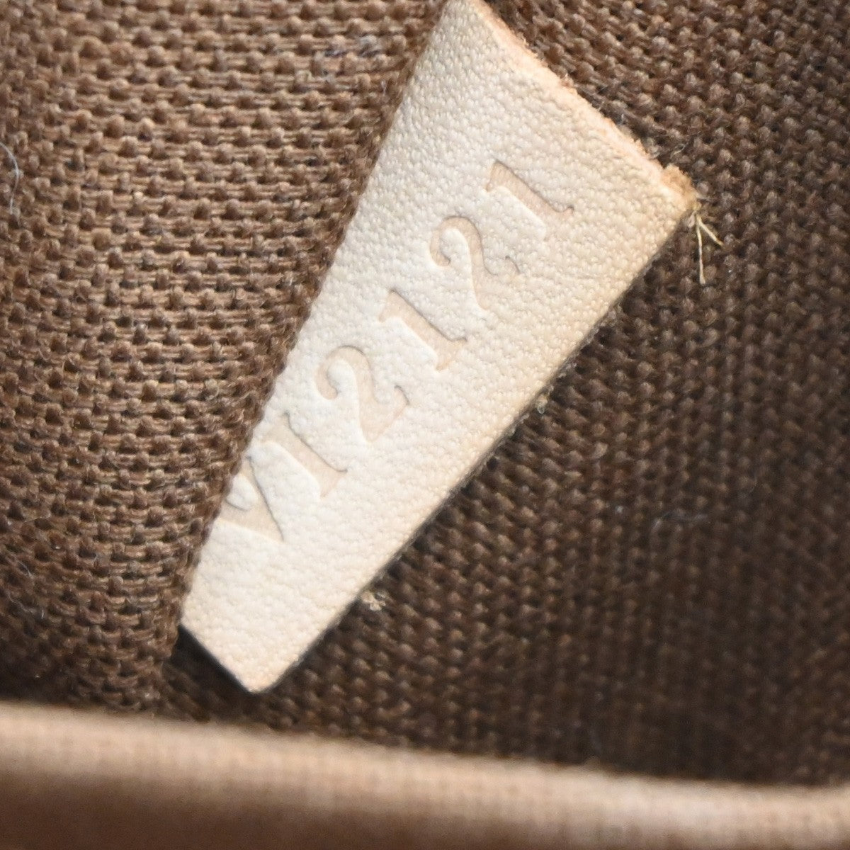 LOUIS VUITTON Tivoli PM Handbag Monogram Leather France Brown M40143 609RF668
