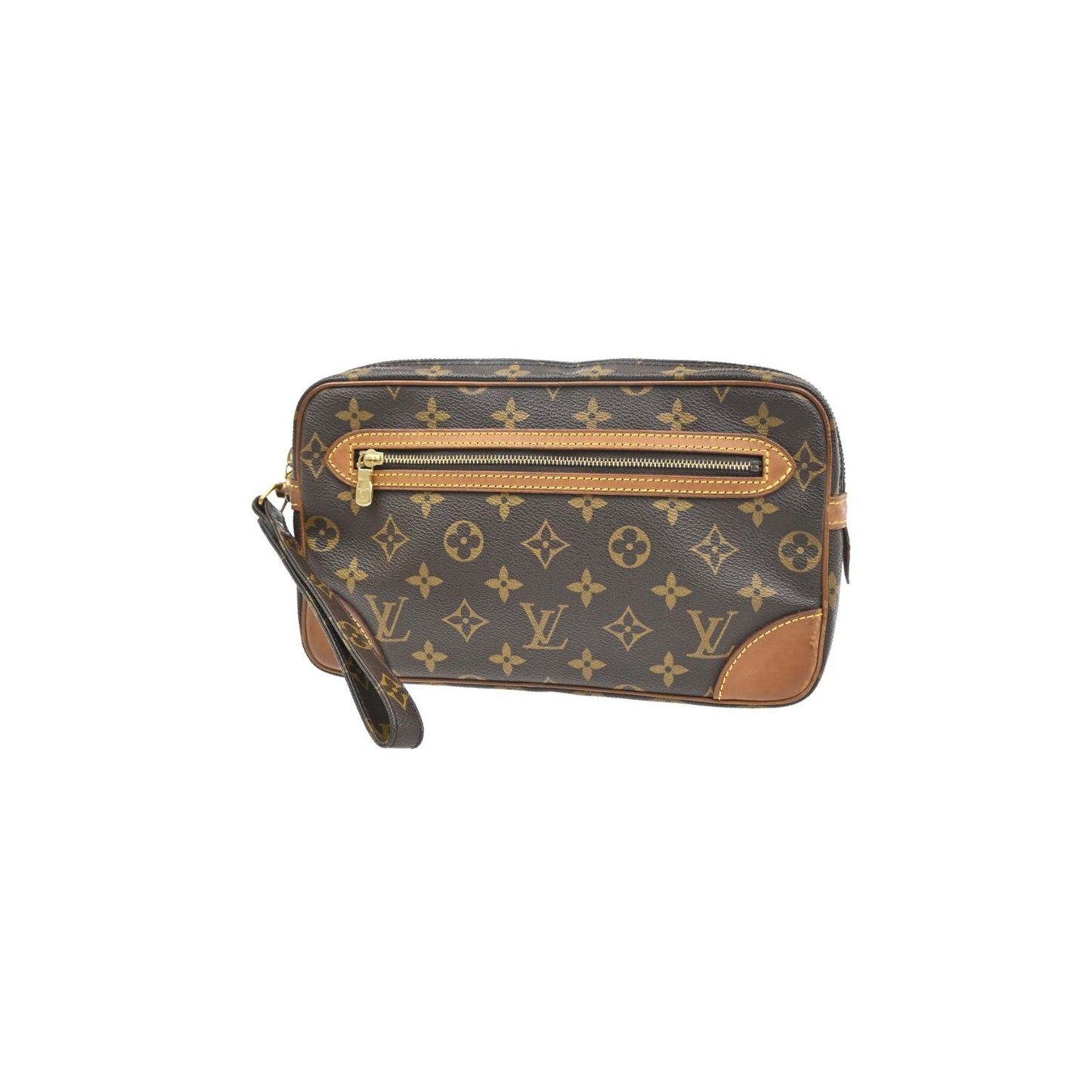 LOUIS VUITTON Marly Dragonne GM Clutch Hand Bag Monogram Leather M51825 38MA659