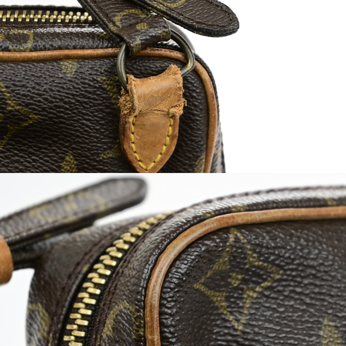 LOUIS VUITTON Mini Amazon Shoulder Bag Monogram Leather Brown M45238 30YH080