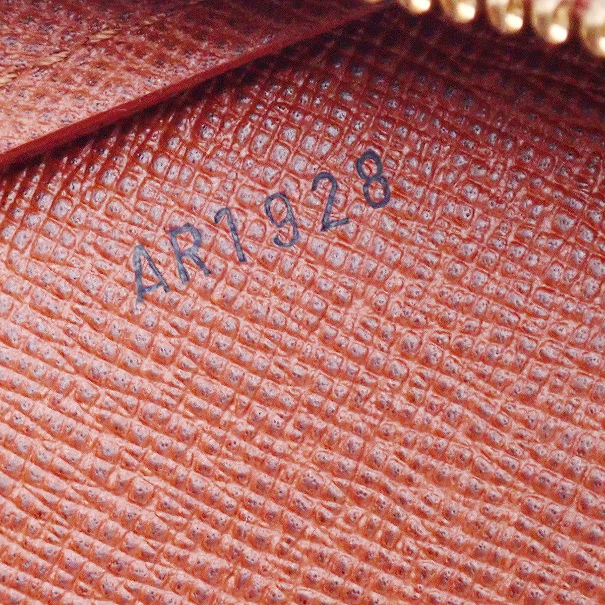 LOUIS VUITTON Orsay Clutch Hand Bag Monogram Leather Brown France M51790 69AA196