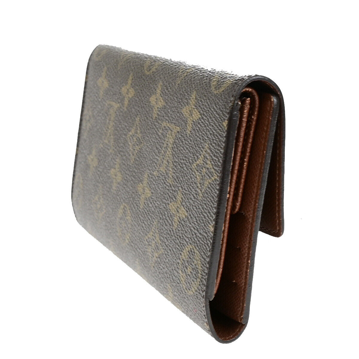 LOUIS VUITTON International Long Trifold Wallet Monogram Leather M61215 36YE962