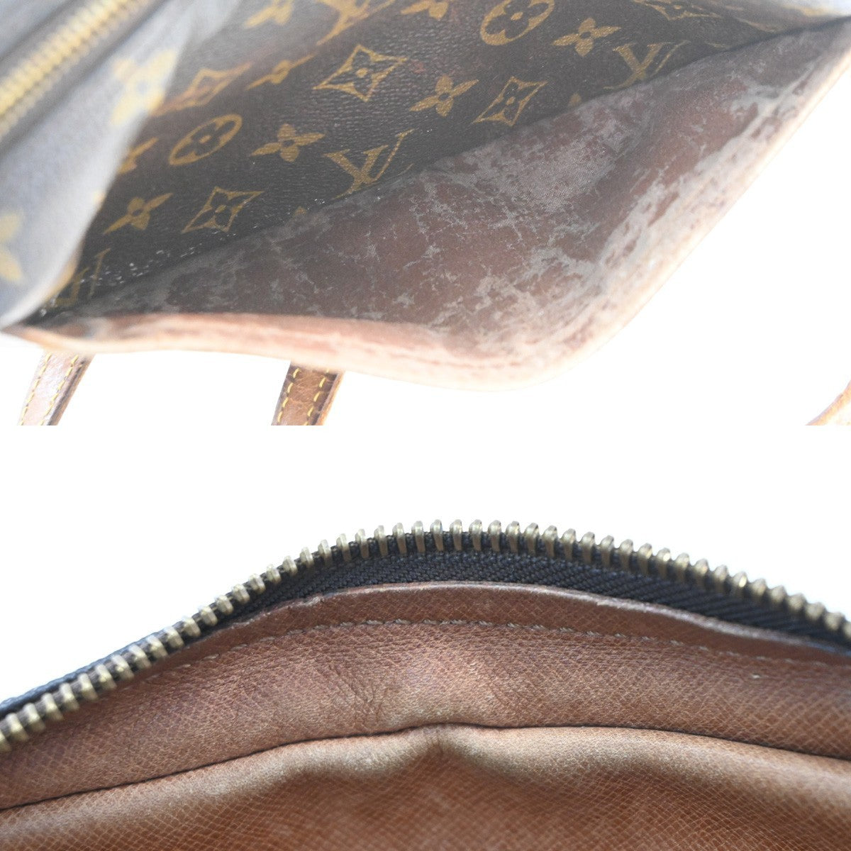 LOUIS VUITTON Jeune Fille PM Shoulder Bag Monogram Leather Brown M51227 61PA071