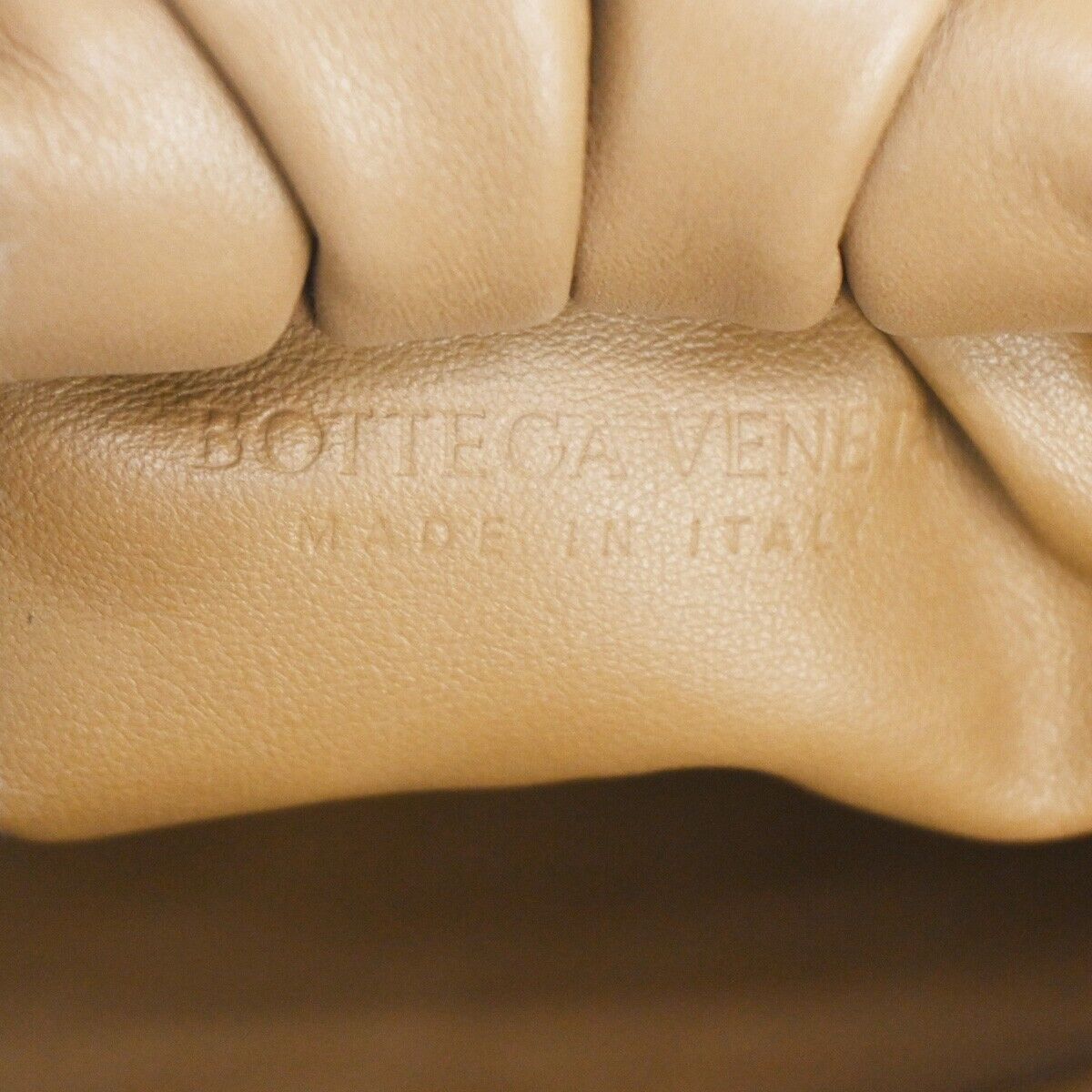 BOTTEGA VENETA Logo Shoulder Pouch Bag Leather Brown Italy 648025 667RH781