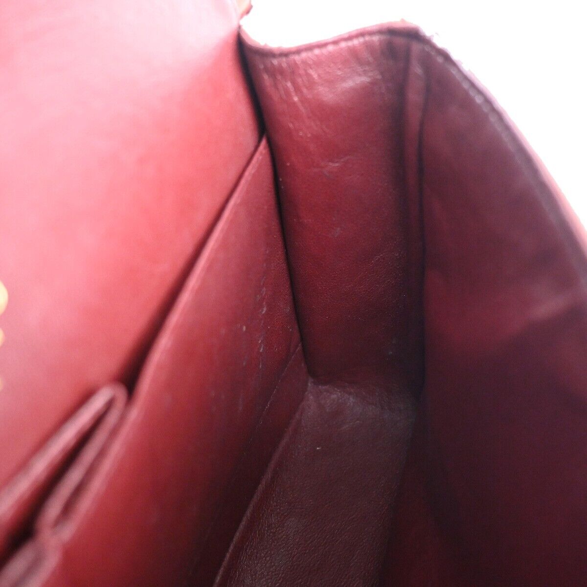 CHANEL CC Matelasse 25 Double Flap Chain Shoulder Bag Leather Gradation 359RJ649