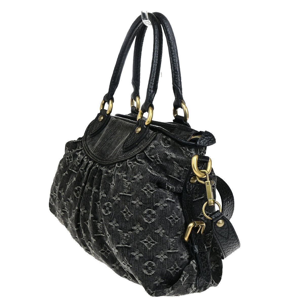 LOUIS VUITTON Neo Cabby GM 2Way Shoulder Bag Monogram Denim BK M95352 660YG092