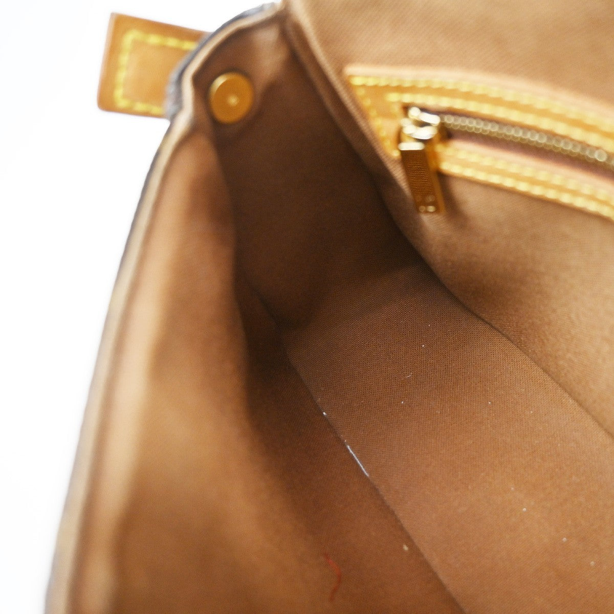 LOUIS VUITTON Mini Looping Hand Bag Monogram Leather Brown M51147 16EF990