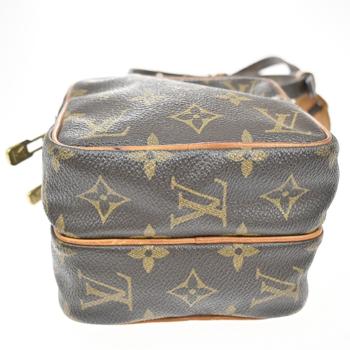LOUIS VUITTON Mini Amazon Shoulder Bag Monogram Leather Brown M45238 86FC140