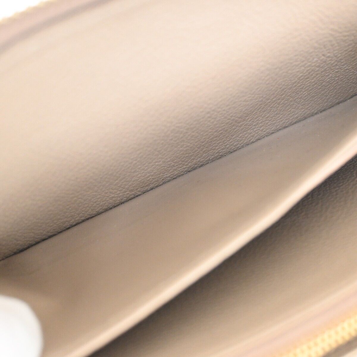 LOUIS VUITTON Zippy Wallet Long Bifold Monogram Empreinte Beige M60738 86YC013