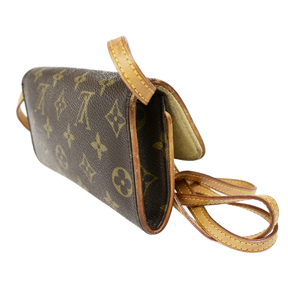 LOUIS VUITTON Pochette Twin PM 2Way Shoulder Clutch Bag Monogram M51854 34YE765