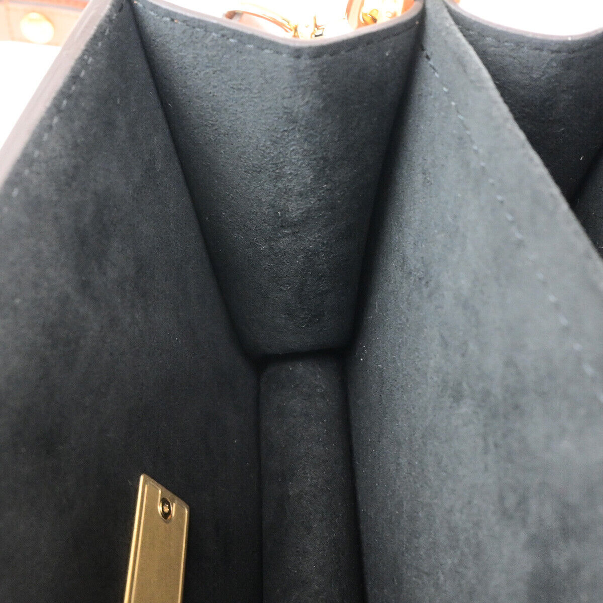 LOUIS VUITTON Mini Dauphine Shoulder Bag Monogram Reverse Brown M44580 342RK732