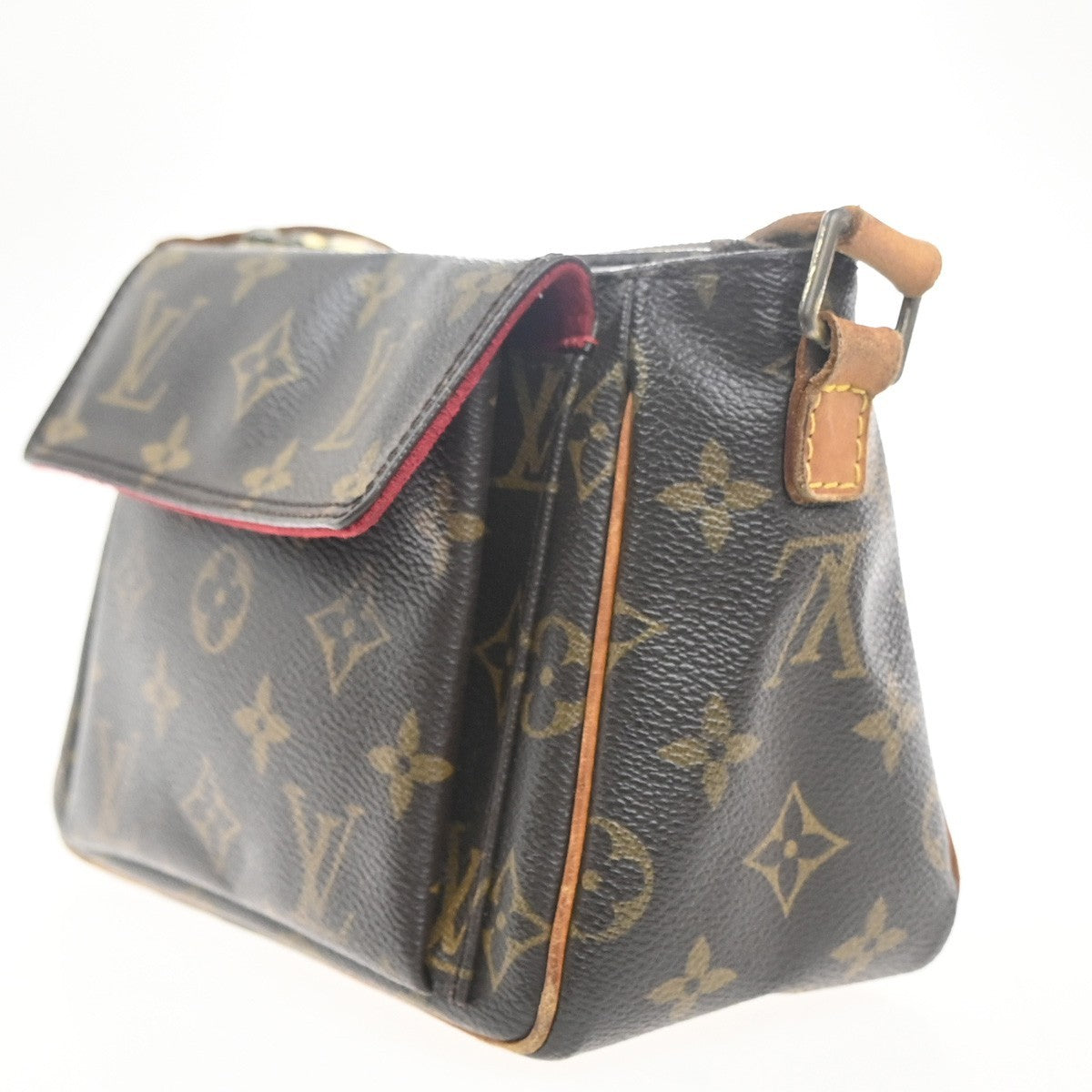 LOUIS VUITTON Viva Cite PM Shoulder Bag Monogram Leather Brown M51165 72MA425