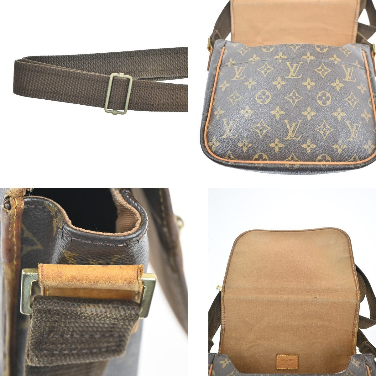 LOUIS VUITTON Messenger Bosphore PM Shoulder Bag Monogram Leather M40106 39MA359
