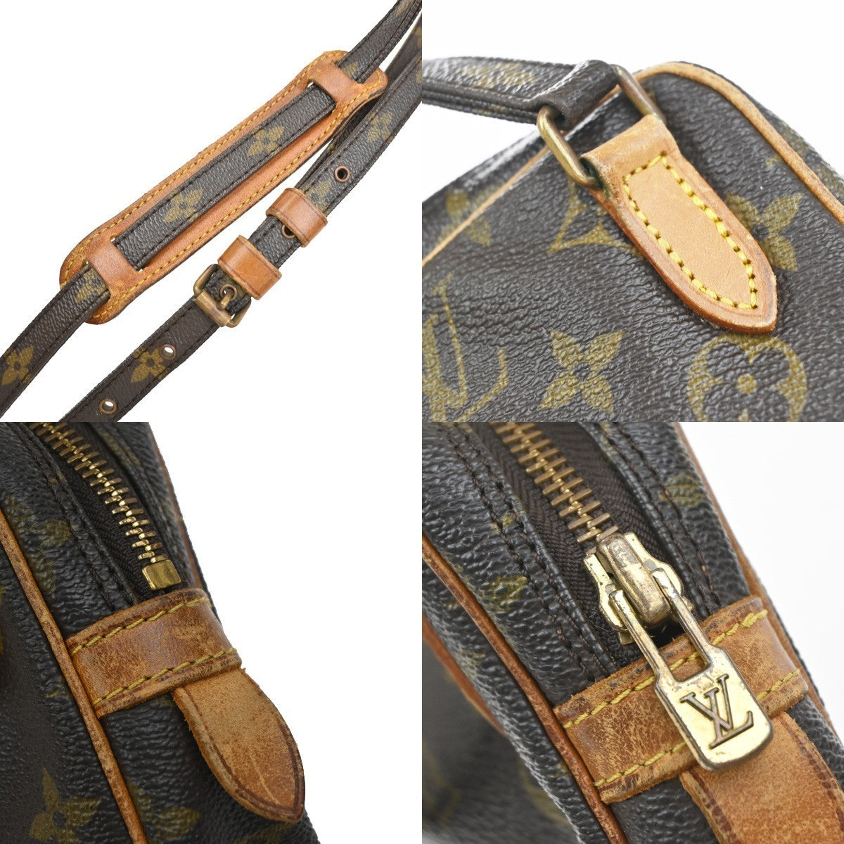 LOUIS VUITTON Marly Bandouliere Shoulder Bag Monogram Leather BN M51828 32YJ220
