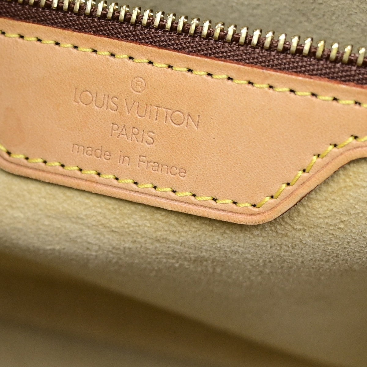 LOUIS VUITTON BABYLONE Shoulder Bag Monogram Leather Brown France M51102 18KD116