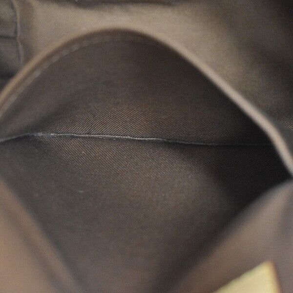 LOUIS VUITTON Odeon MM Shoulder Bag Monogram Leather Brown France M56389 53RF021