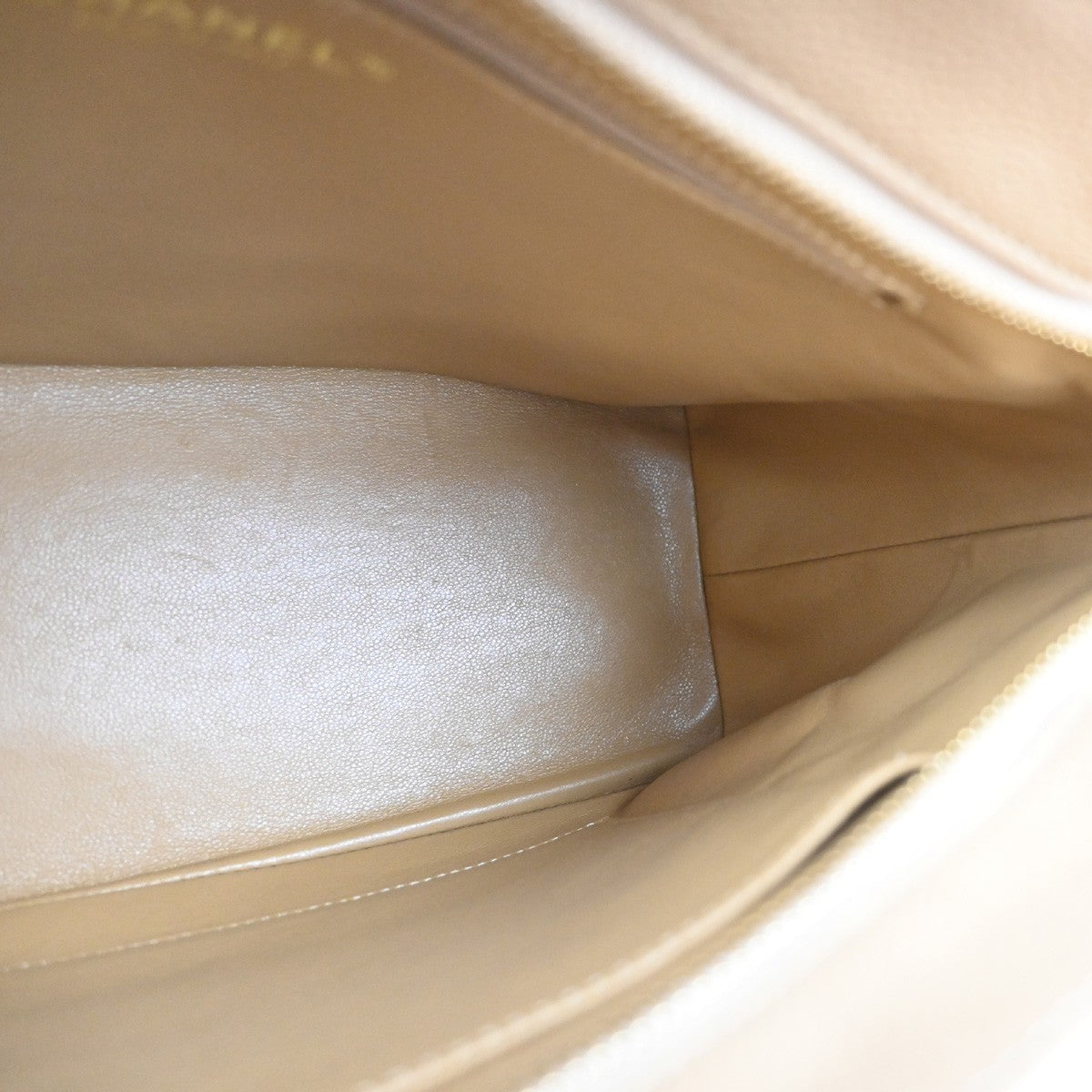 CHANEL CC Matelasse Shoulder Hand Bag Grained Calfskin Leather BE Italy 653RL760