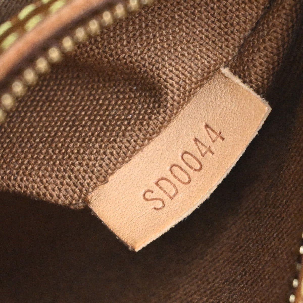 LOUIS VUITTON Mini Looping Hand Bag Monogram Leather Brown M51147 16EF990